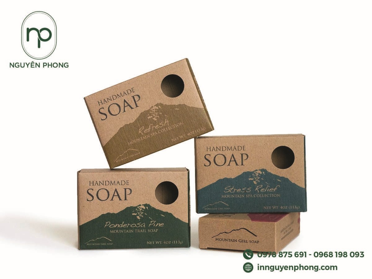 Hộp giấy kraft đẹp